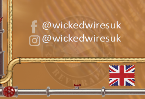Wicked Wires shop now banner